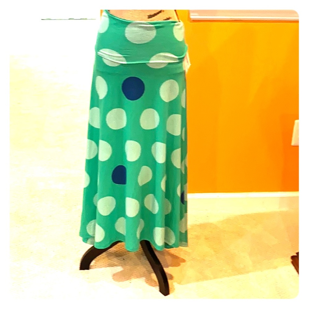 La Roe high low maxi skirt